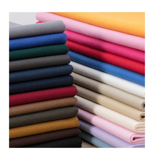 Wholesale 21S Price Organic 100% Cotton Canvas Fabric Heavy Plain Dyed Textured Twill Style for Bags Cotton Canvas Fabric