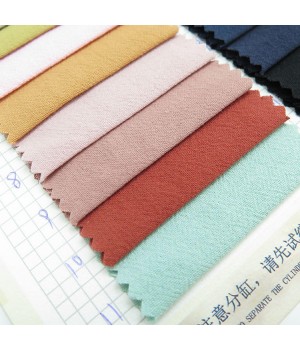 wholesale woven plain style high quality Imitation linen Wrinkle wash 100% cotton fabric for summer jacket, shirt, Pants