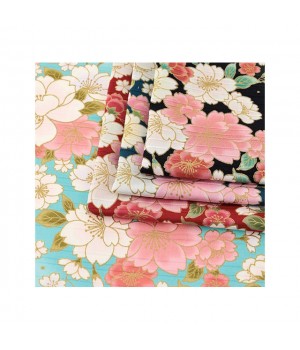 Japanese Pattern Texistyle Custom Women Clothing 100% cotton fabric