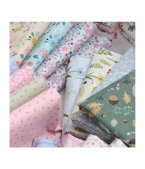 Popular Flower Designs with Good Materials 100% cotton 30S fabric for making bedding sheets